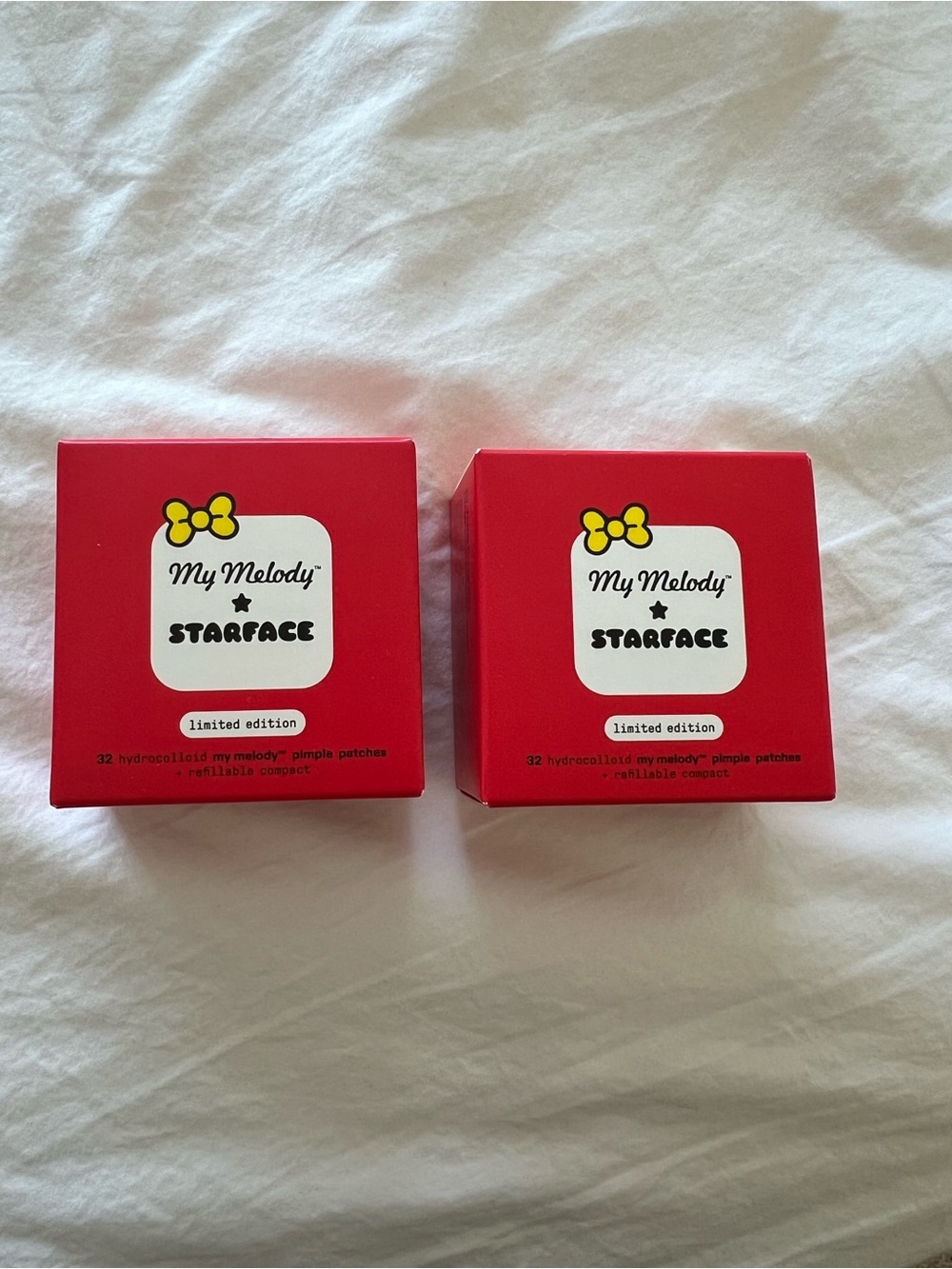 My Melody Starface pimple patches (2 boxes together)